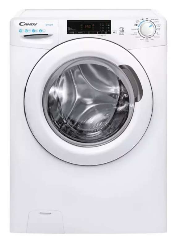 Candy CS 1410TWE/1-80 10KG 1400 Spin Washing Machine - White - Free C&C
