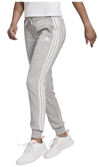 adidas Women's Essentials French Terry Three-Stripe Trousers